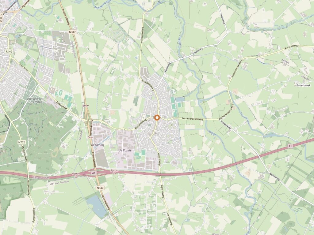 Plattegrond van Enter in Overijssel